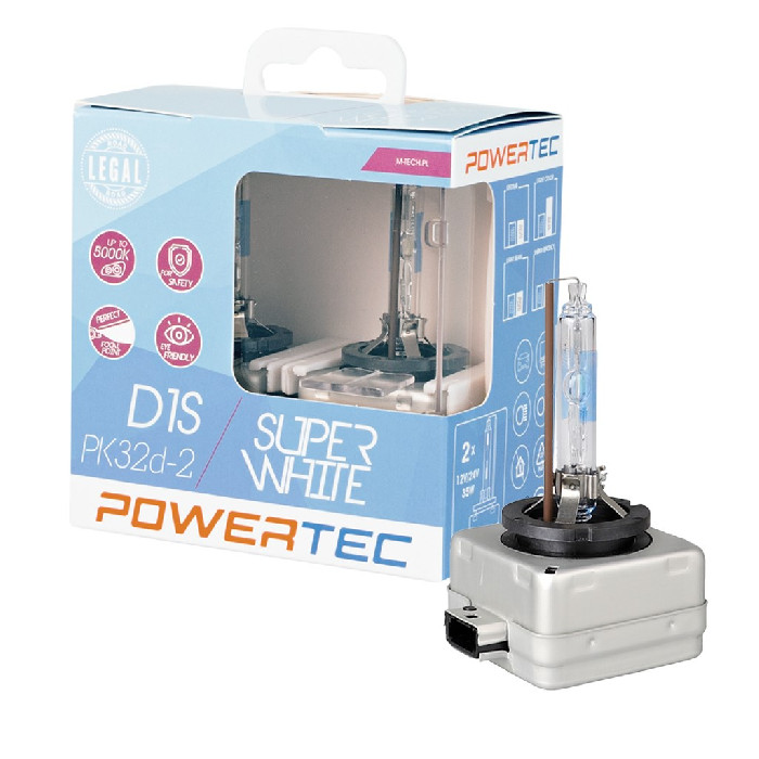 Powertec SuperWhite D1S DUO 5000K PTZSWD1S-DUO :: halogenmarket